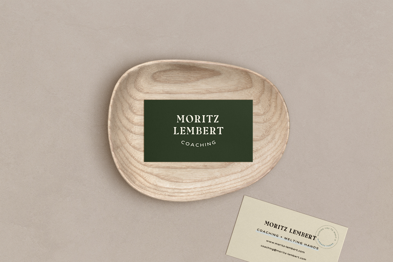 Moritz Lembert Visitenkarte